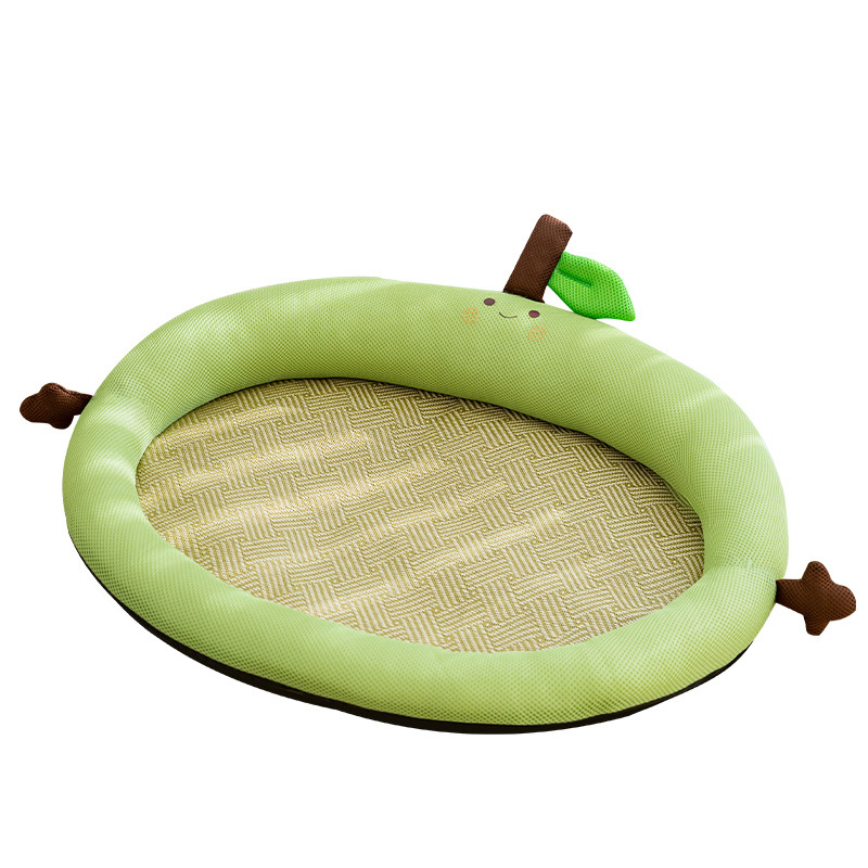 Breathable pet mat with back support