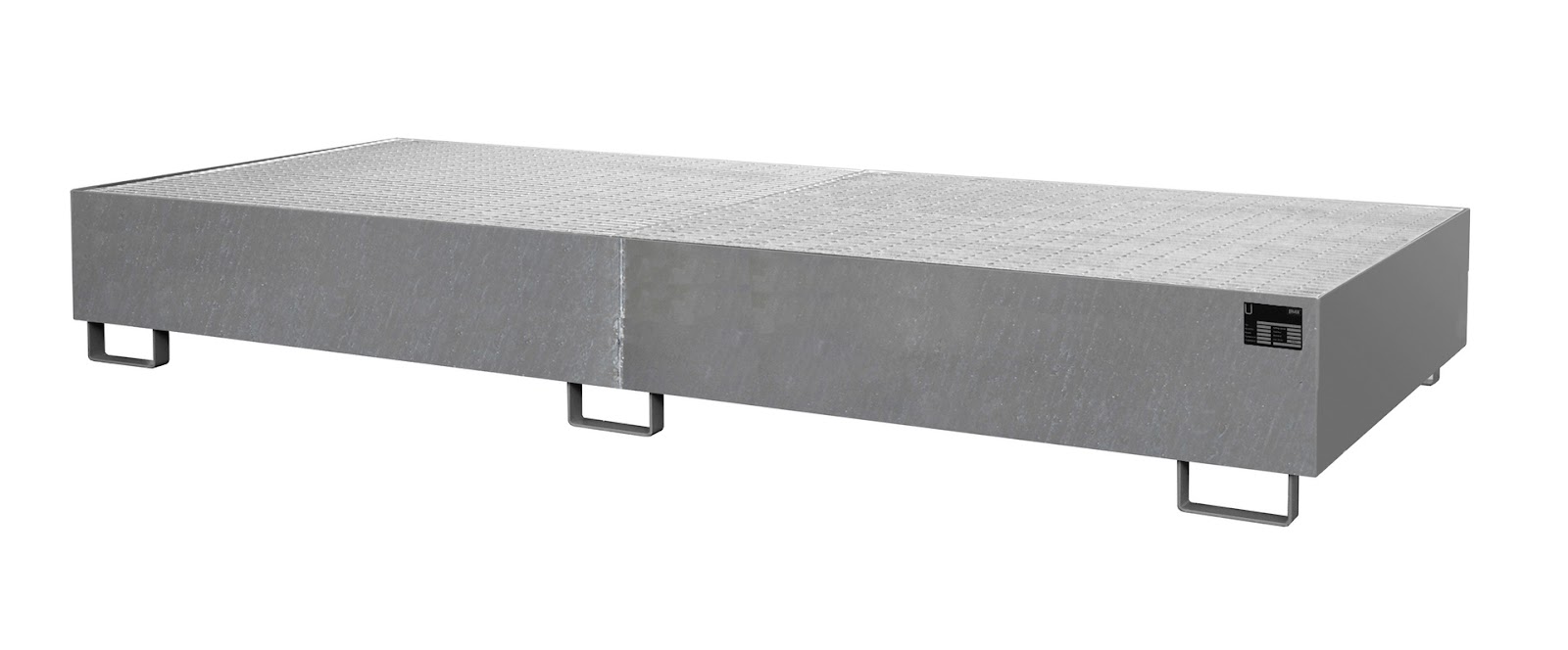Stellingopvangbak RW-GR 3300-2, vuurverzinkt