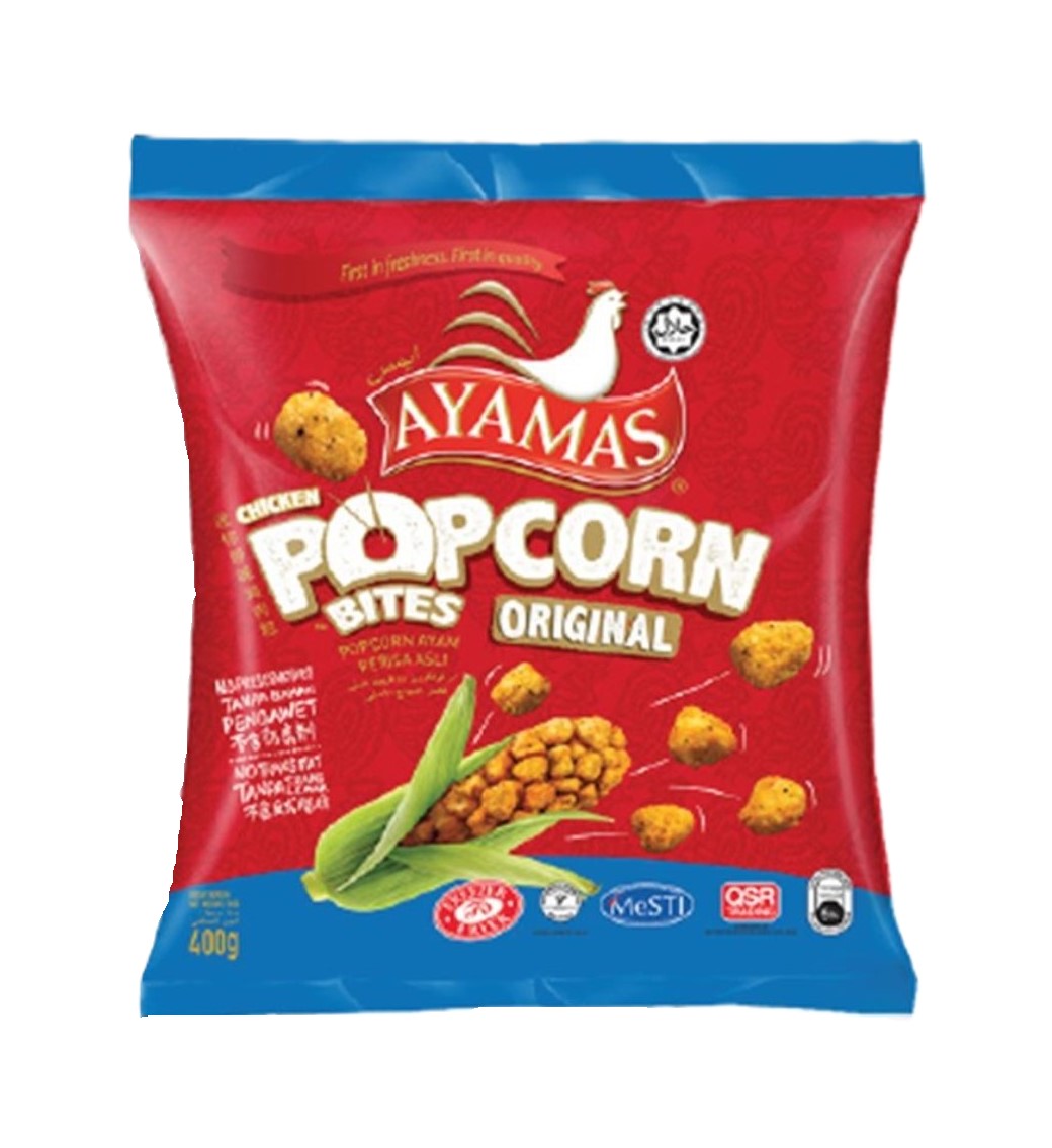 Ayamas Popcorn Bites Original 400G