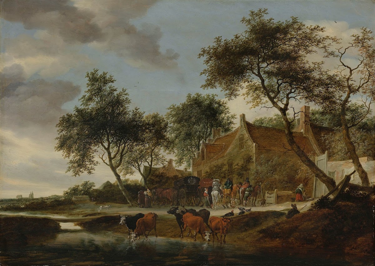The watering place 1660