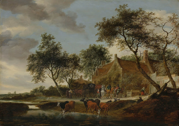 The watering place 1660