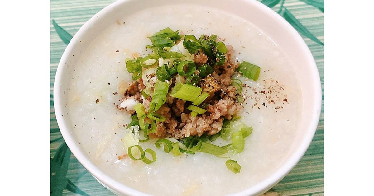 Cháo thịt băm