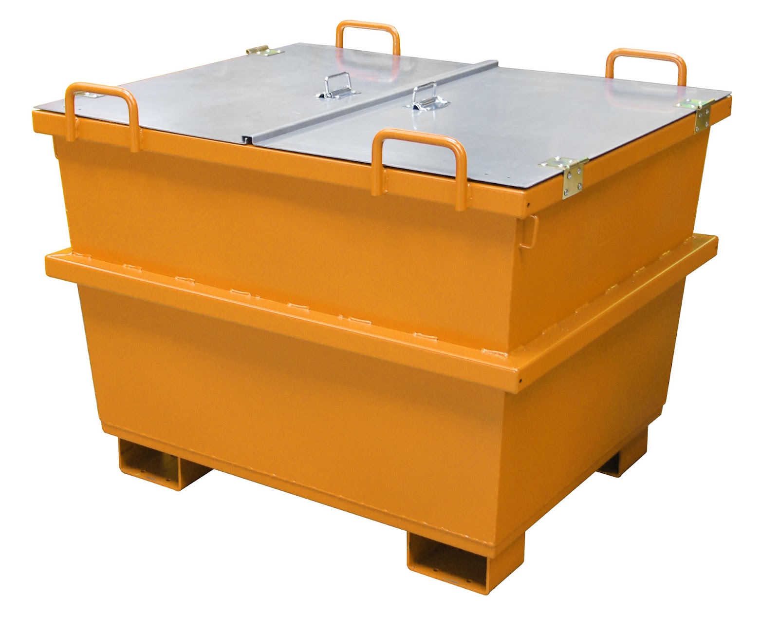 Universele-container UC 750, gelakt, Geeloranje