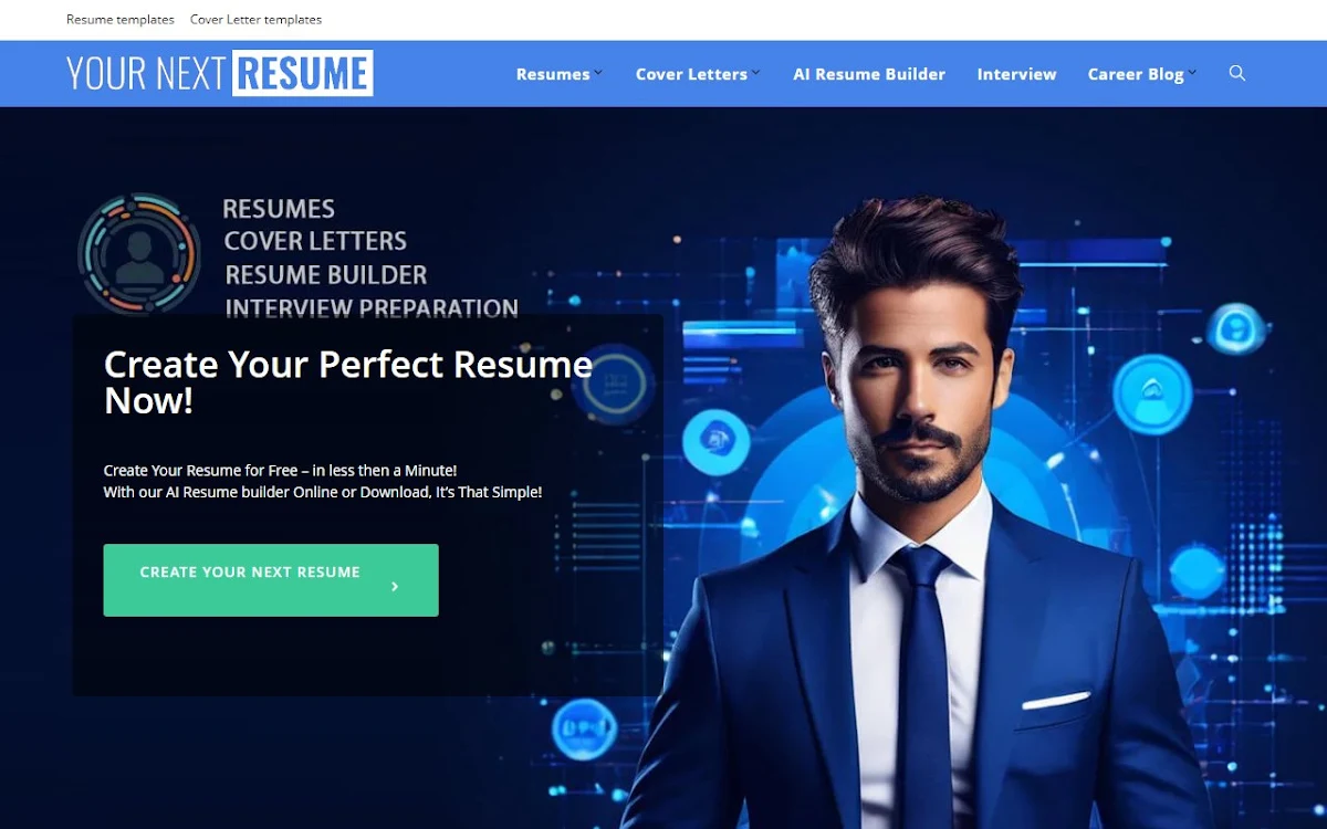 Captura de Your NEXT Resume