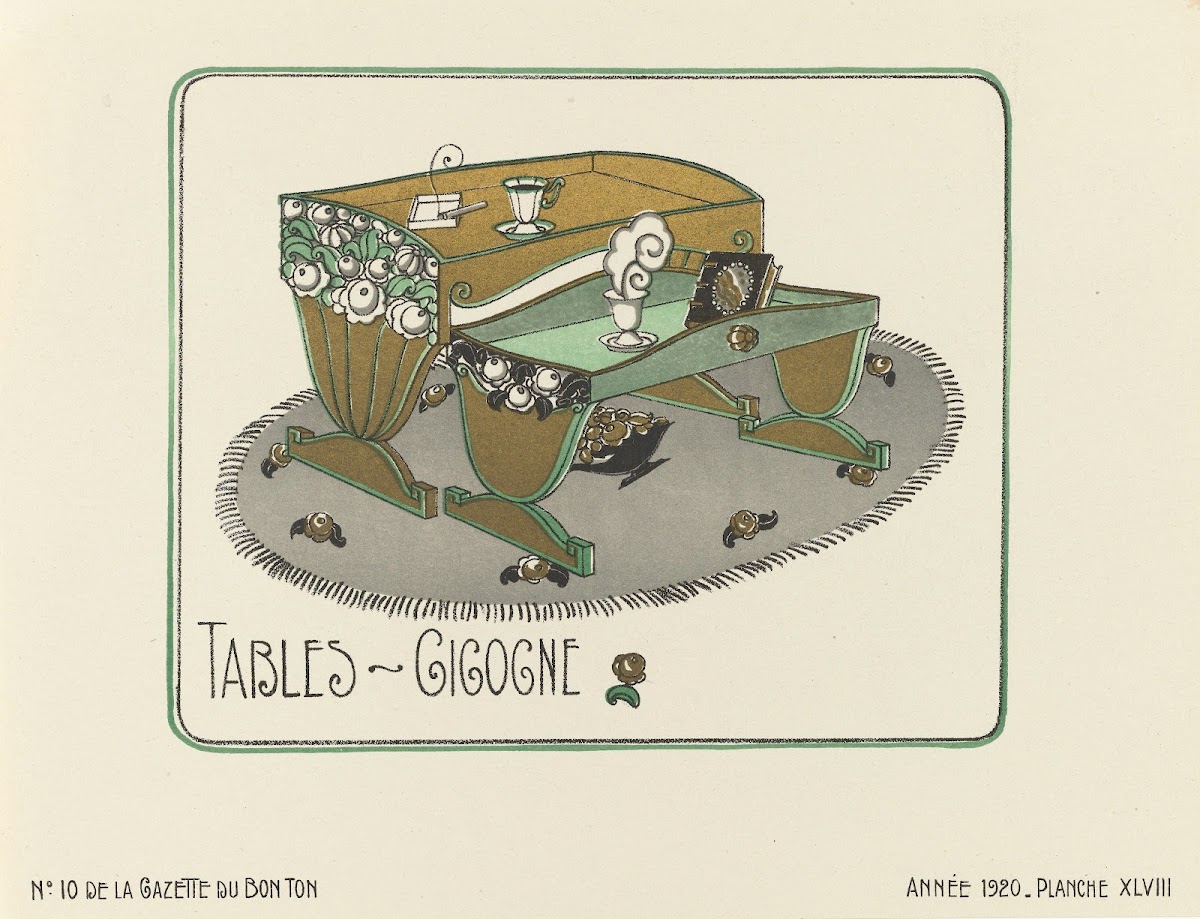 Tables gigogne 1920