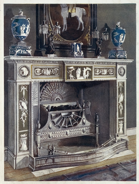 Wedgwood Flaxman chimneypiece 1910   1911