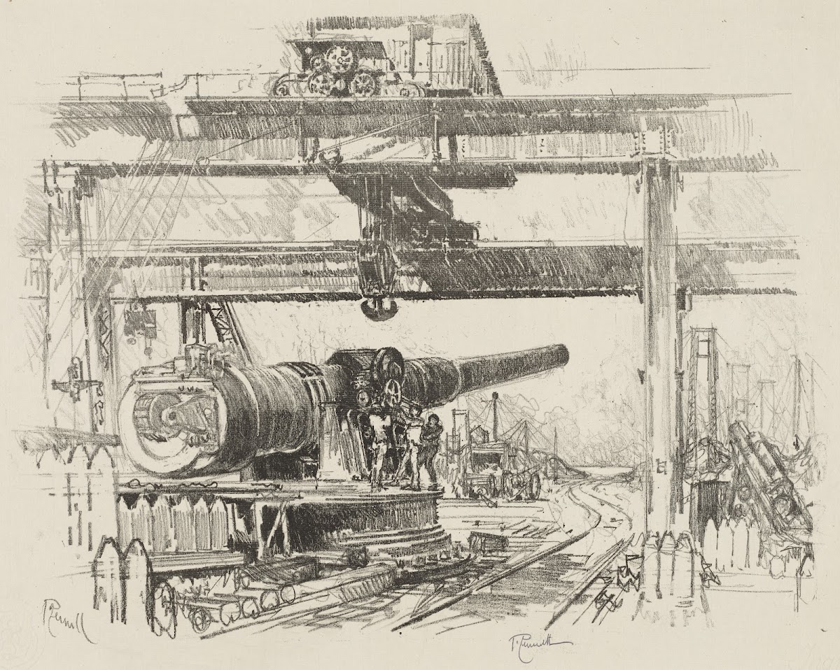 Gun Testing 1916