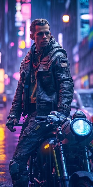 Biker Picture
