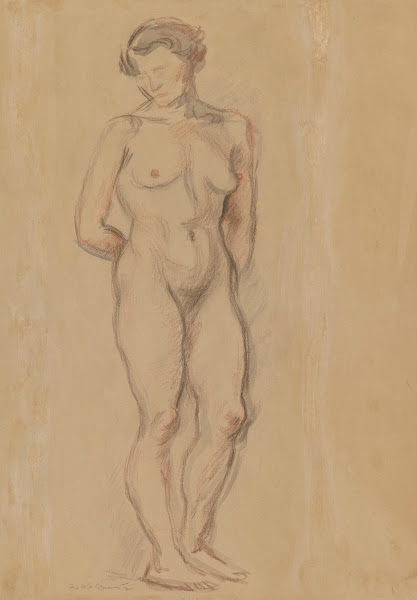 Standing nude 1935