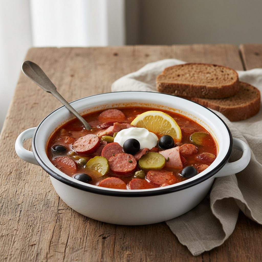 Solianka. Zupa, która wymyka się gastronomii
