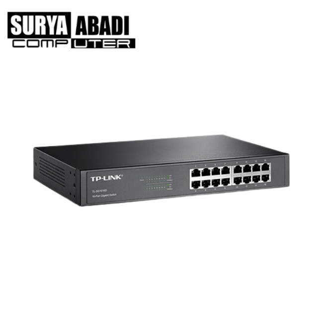 SWITCH HUB TP-LINK 16 PORT GIGABYTE