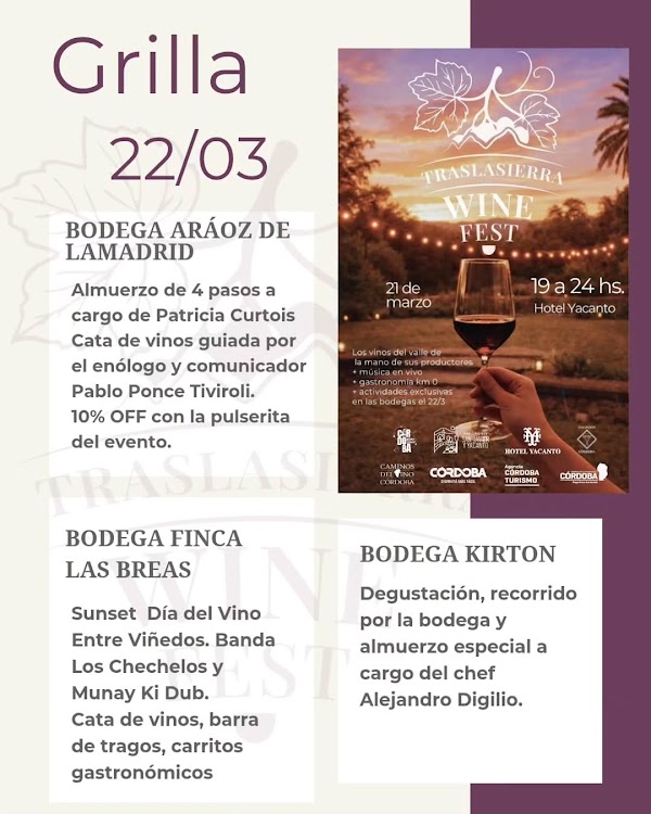 Traslasierra Wine Fest