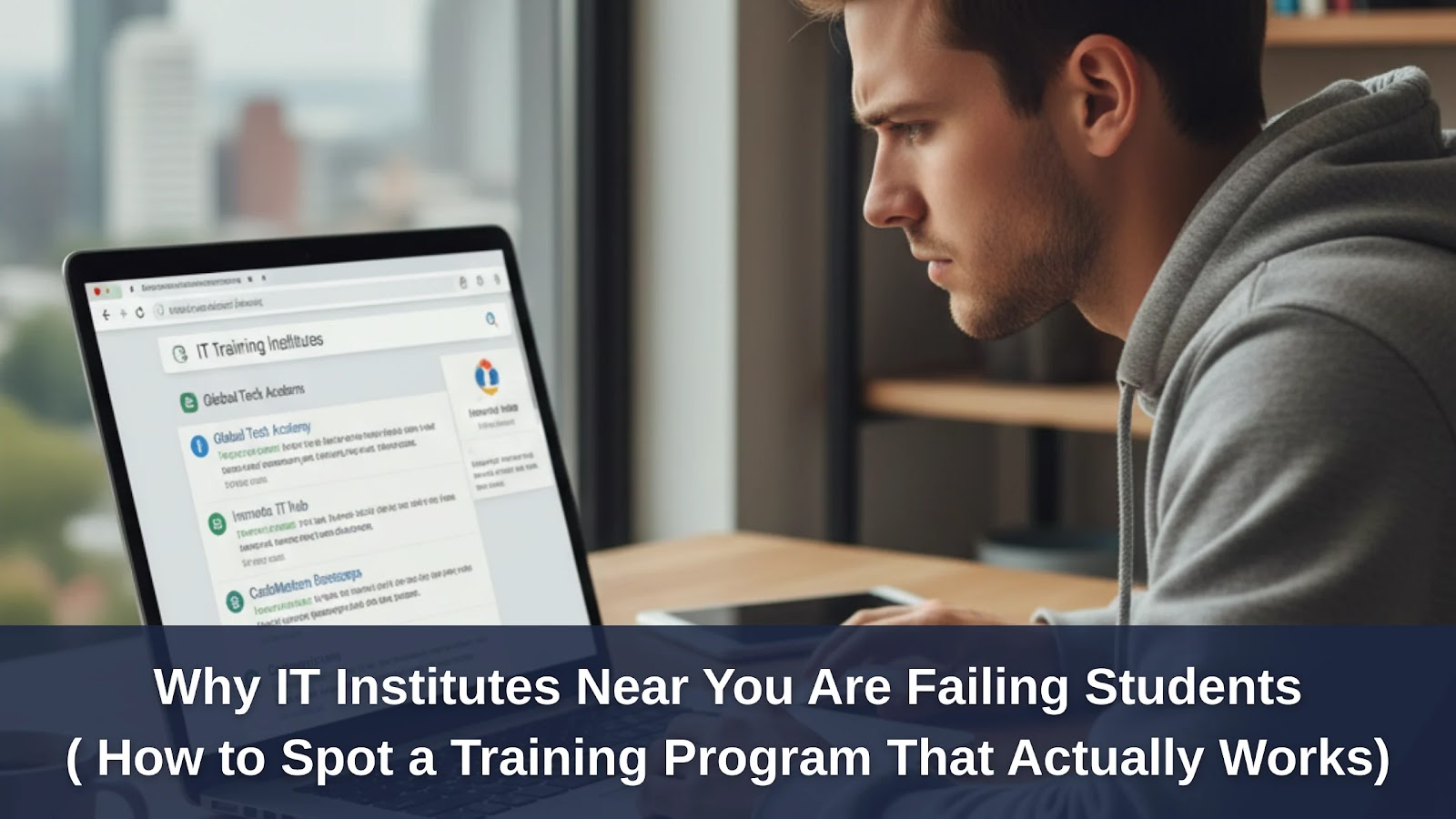 Why IT Institutes Near You Are Failing Students (And How to Spot a Training Program That Actu- ally Works)
