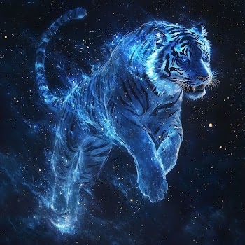 Glowing Tiger Picture