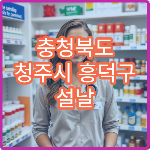 충청북도 청주시 흥덕구 설날 명절 정형외과 연휴 진료 병원 관절염·디스크 통증 상담 가능
