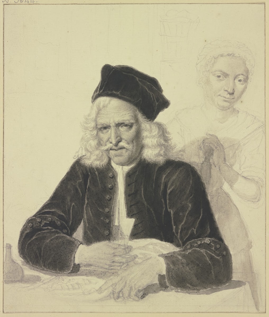 Porträt des Jacob van Hoorn und seiner Frau Jacoba Selstede ca 1734