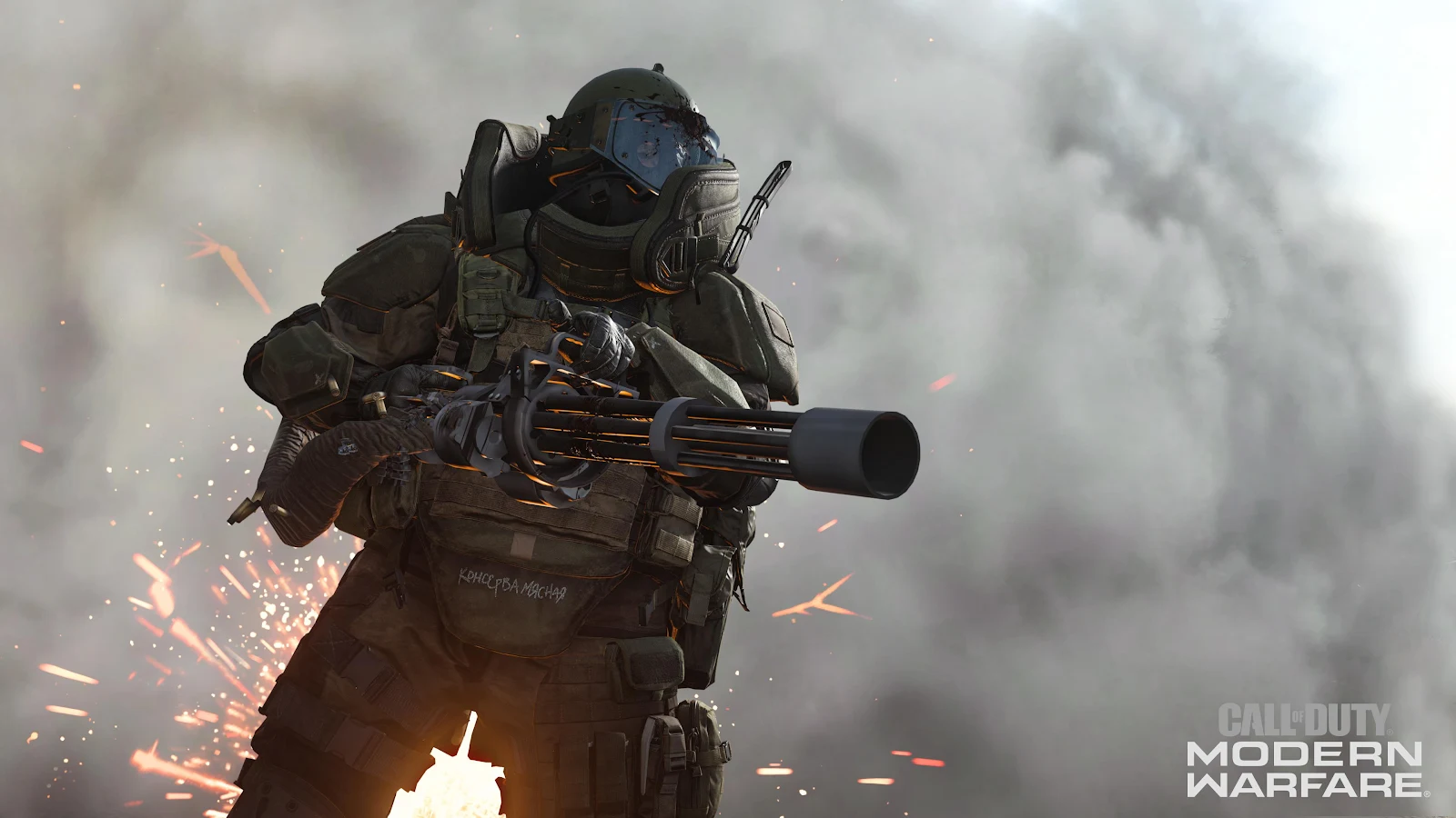 Call Of Duty Modern Warfare Juggernaut - Digital Game Art 4K Wallpaper (3840x2160)