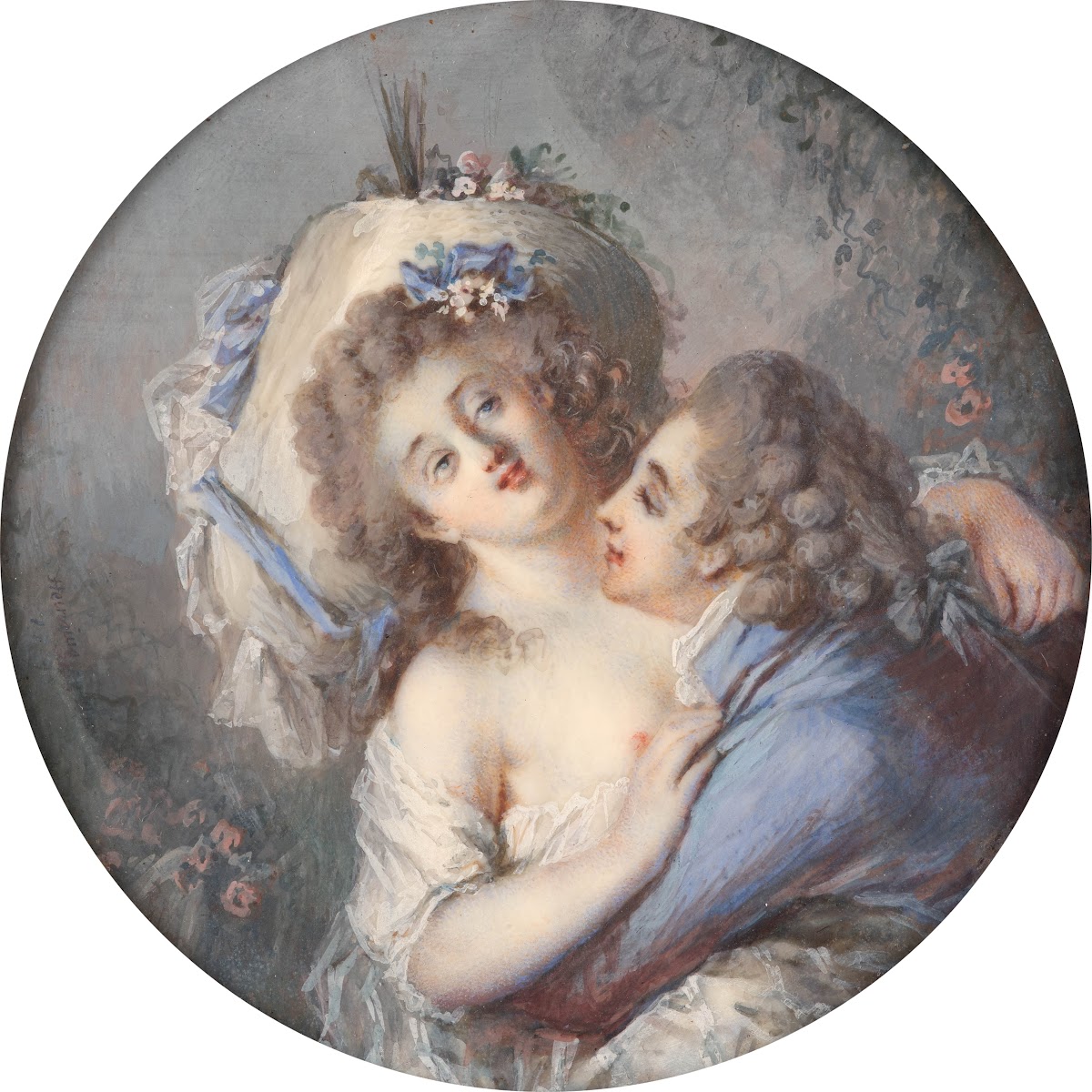 Couple senlaçant