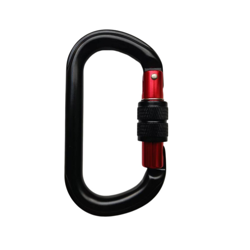 Stahlkarabiner für Klettern, 25 KN