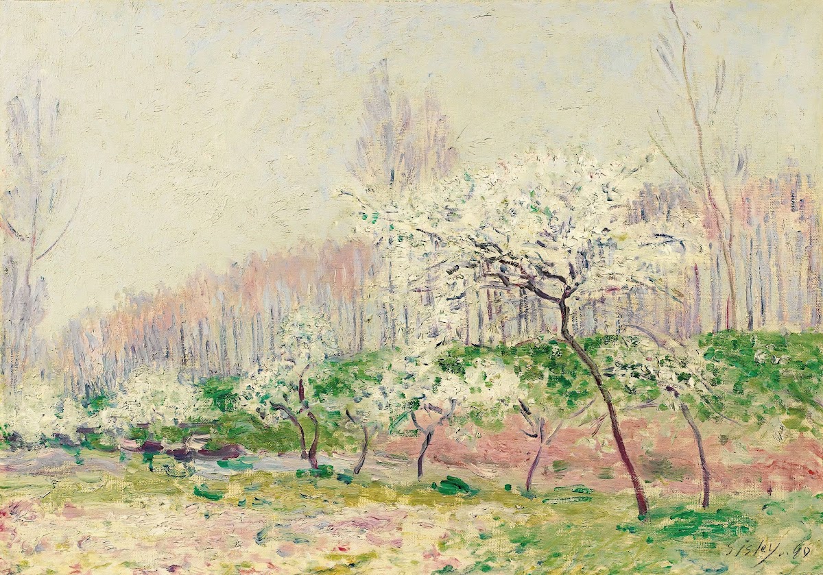 Les Pommiers En Fleurs 1890