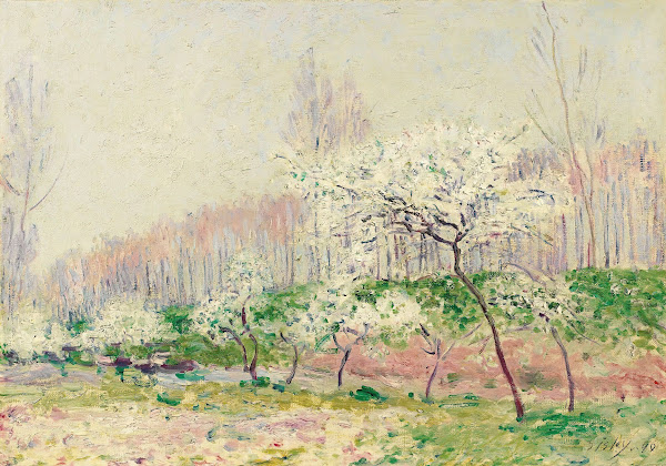 Les Pommiers En Fleurs 1890