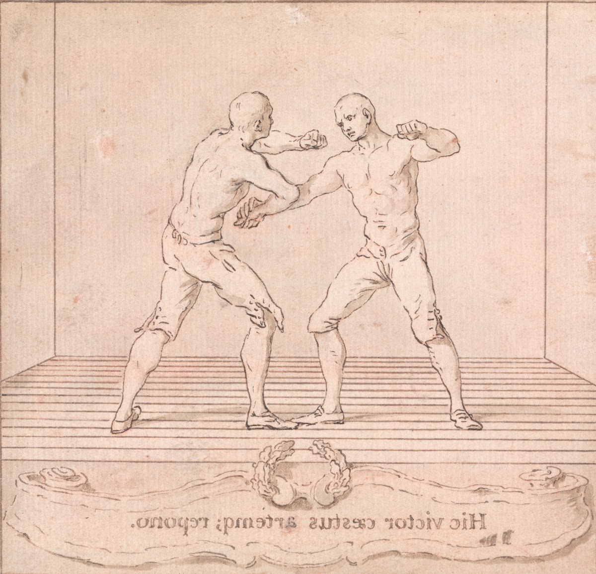 Two Prize Fighters 1742