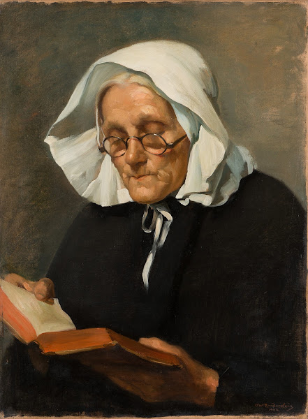 Old Woman Reading 1902