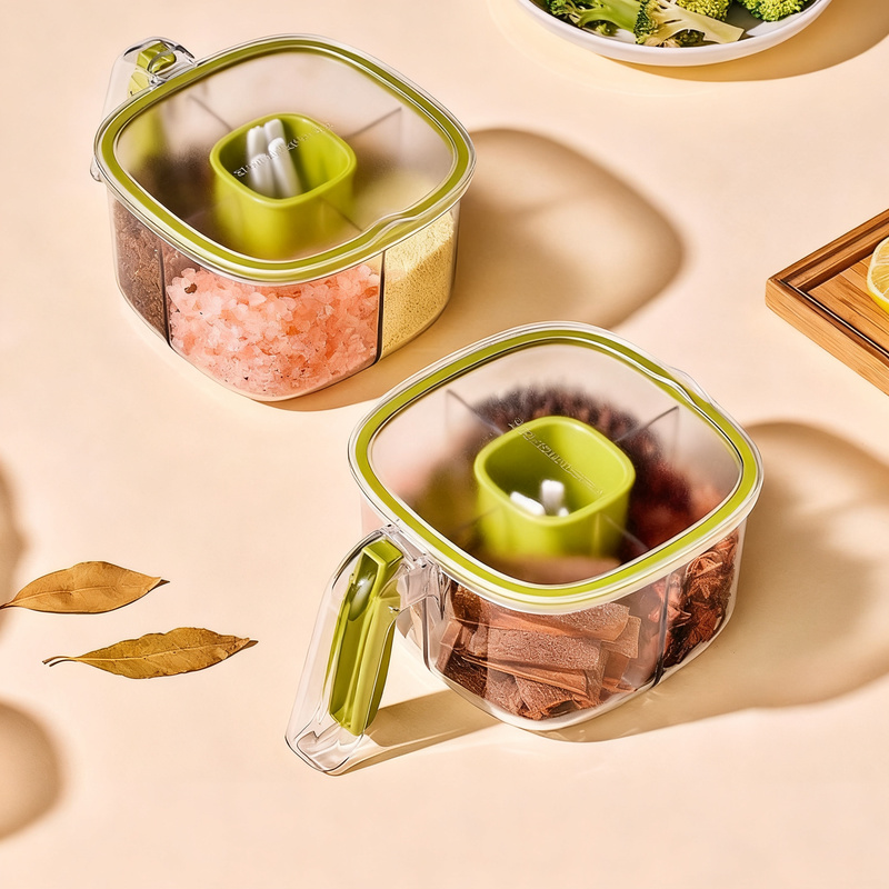 Gewürzbox mit mehreren Fächern