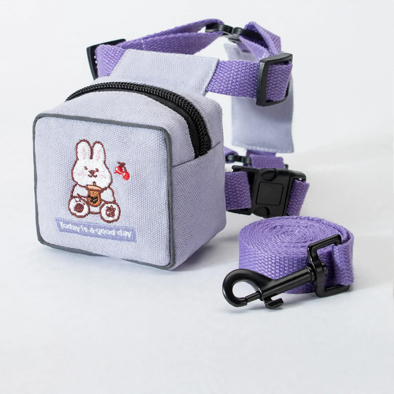 Harness with Backpack for Cats and Small Dogs