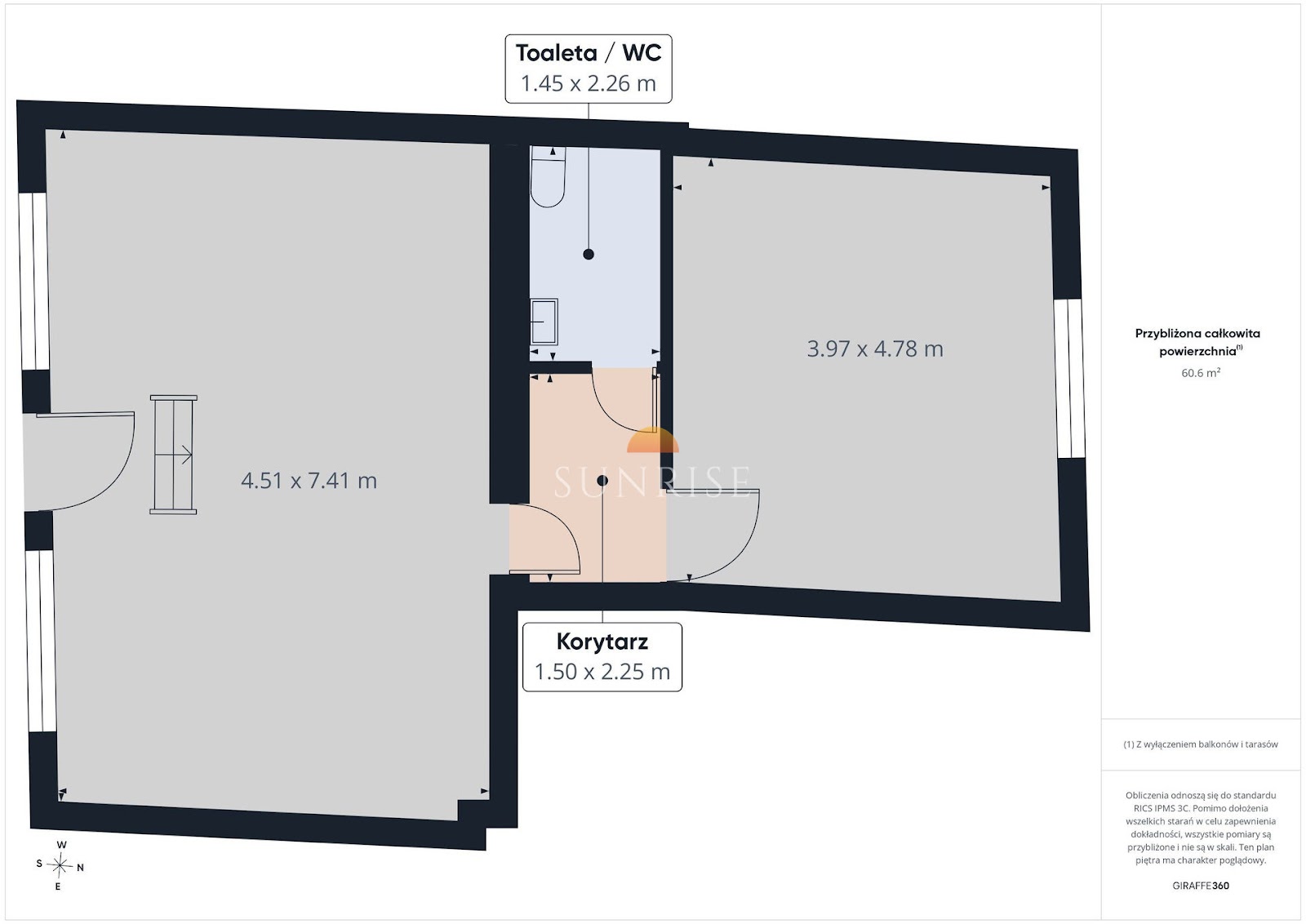 Lokal usługowy 60 m² | Nowy Targ | Wynajem — zdjęcie 5