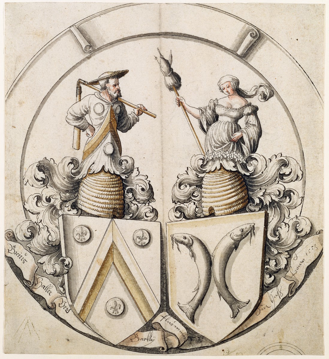 Stained Glass Design For A Married Couple 1553