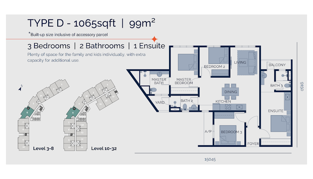 Astrum Shah Alam floor plan