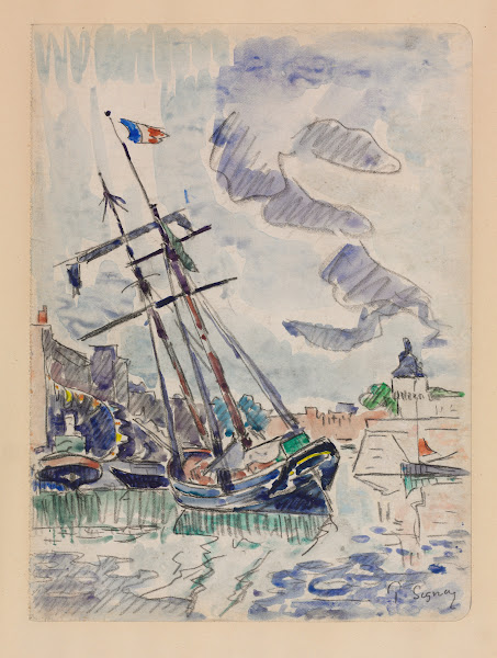 Boat in Port c 1929 1931