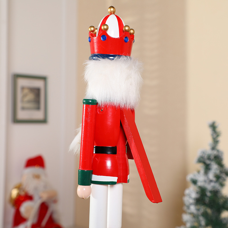 Große Nussknacker-Figur aus Holz, 52 cm