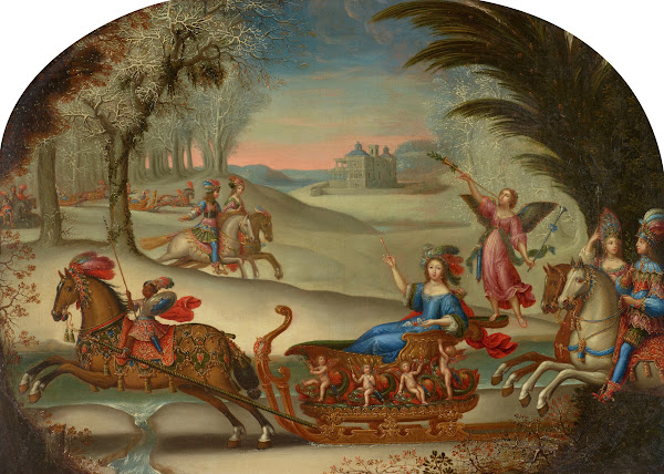 Wedding Sleigh Ride of Marie de Bailleul Mid 17th century