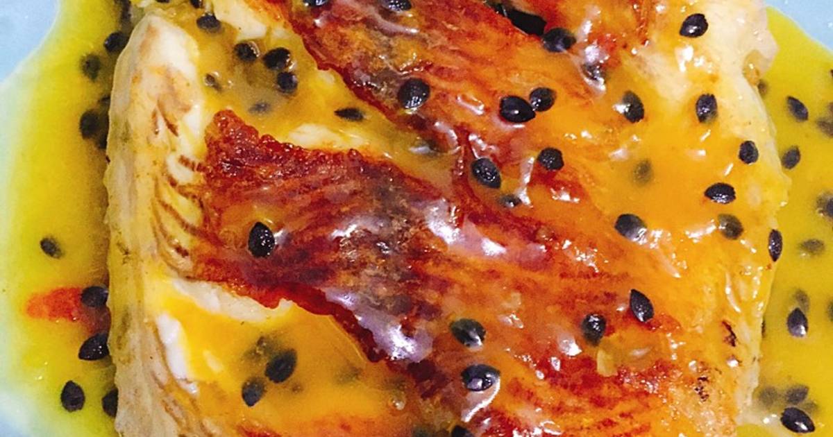 Cá diêu hồng sốt chanh dây