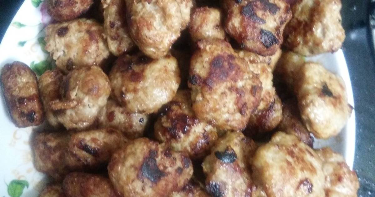 Bún chả lợn nướng và dê nướng