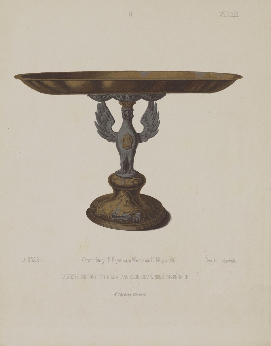 Silver Plate Donated By King John II Casimir In The House Of The KrasińSki Famil