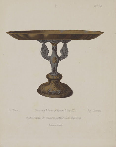 Silver Plate Donated By King John II Casimir In The House Of The KrasińSki Famil