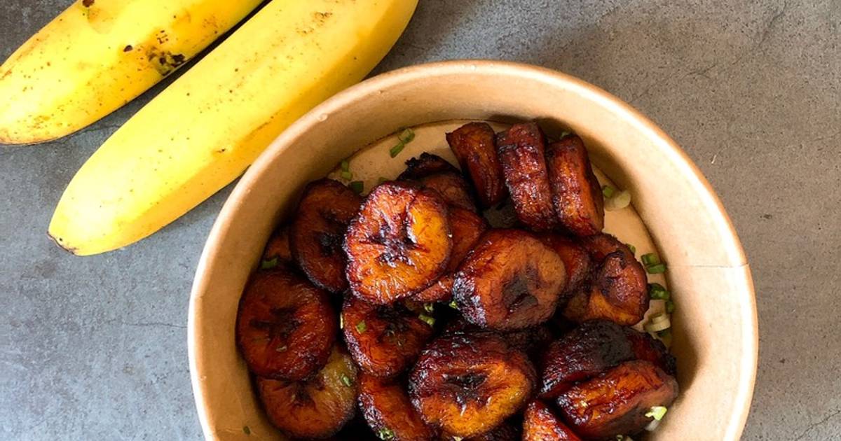 Chuối Chiên Kiểu Châu Phi / Fried Plantin Banana (Alocos)