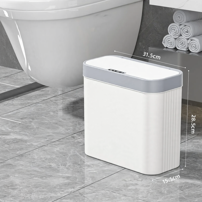 Wandmontierter Sensor-Mülleimer, 14 L