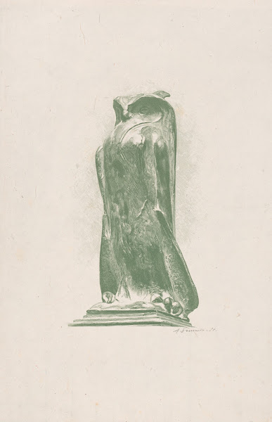 Statue of an owl