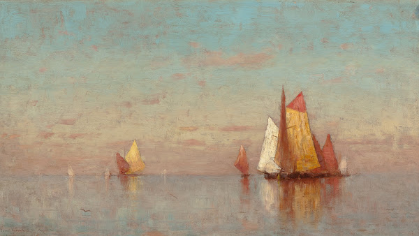 Sailing On Calm Waters 1883