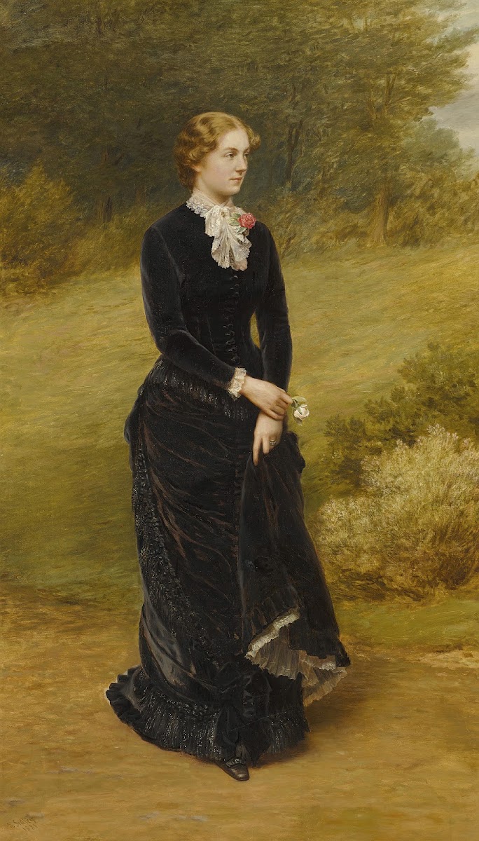 Lady In Black 1881