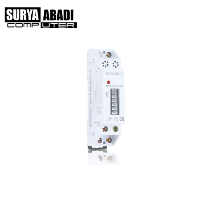 KWH METER 18 MM DIN RAIL