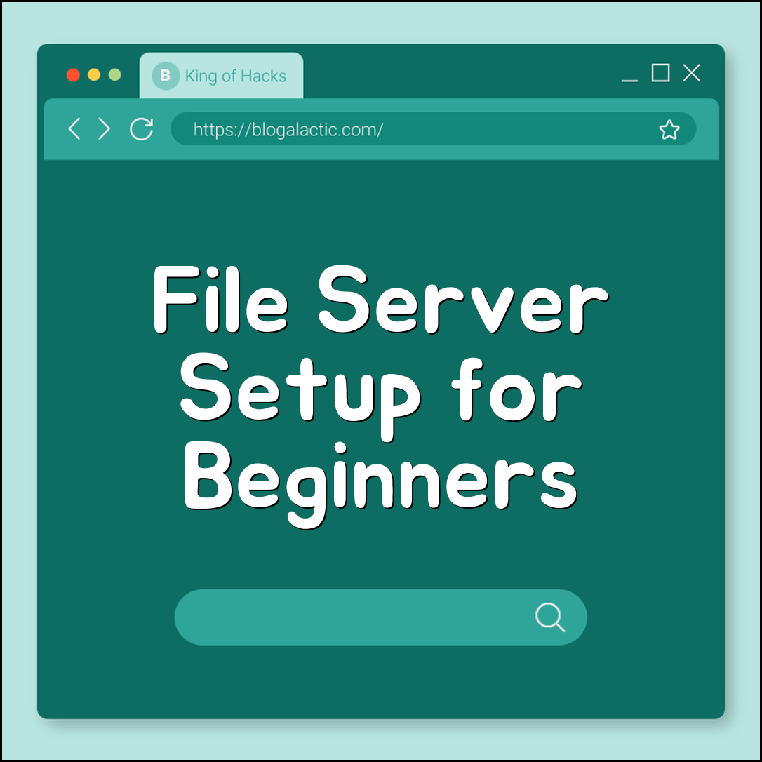 File server setup guide for beginners (NAS, backup, media)
