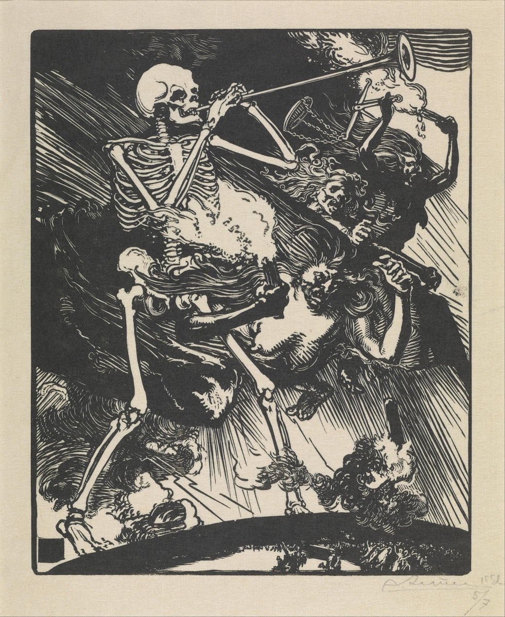 Death and Passions Descend upon the World 1914