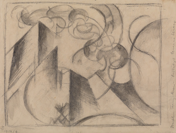 Abstrakte Zeichnung 1914