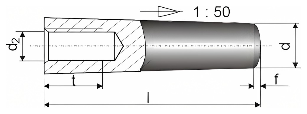 DIN 7978 – Technical drawing