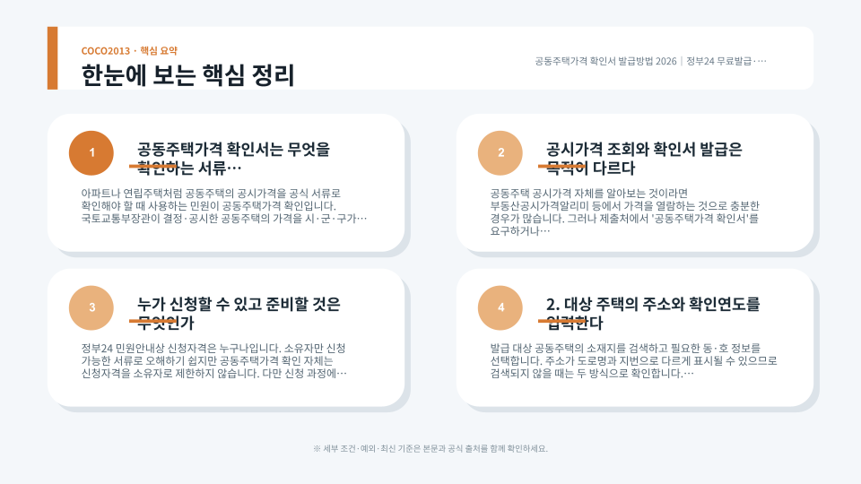 공동주택가격 확인서의 온라인 발급과 모바일 열람 차이를 정리한 이미지